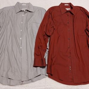 2 Joseph & Feiss Button Down Dress Shirts 16-32/33